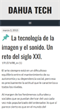 Mobile Screenshot of dahuatech.es