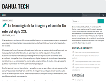 Tablet Screenshot of dahuatech.es